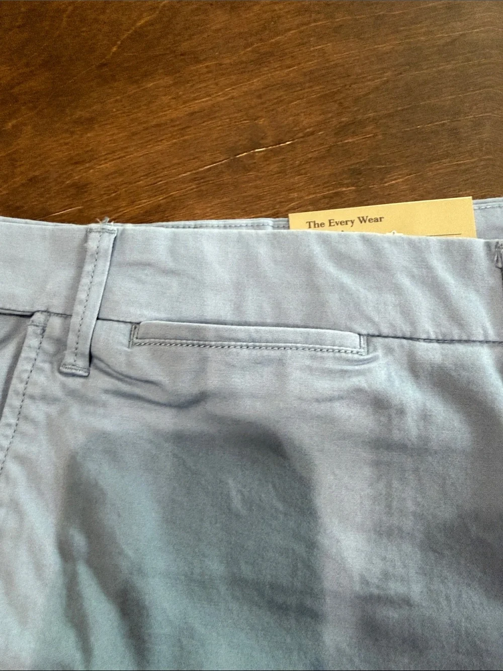 Light Blue Classic Cotton Shorts